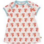 Dívčí šaty s krátkým rukávem Koala oranžová loud proud – Hledejceny.cz