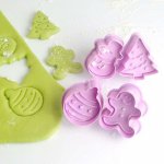 Vánoční vykrajovátka s razítkem 4 ks – Zboží Mobilmania