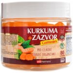 VitaHarmony XXL Kurkuma zázvor gummies 80 gummies – Hledejceny.cz