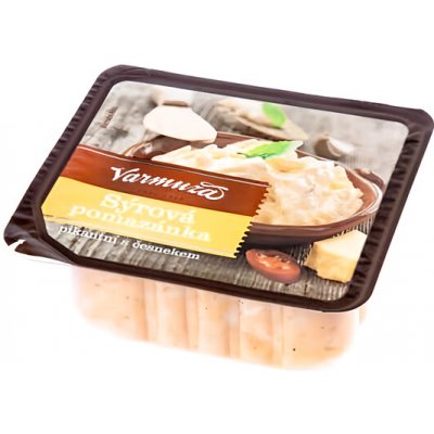 Varmuža Sýrová pikantní pomazánka 135g – Sleviste.cz