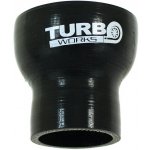 Silikonová hadice - redukce rovná černá 76-114 mm – Hledejceny.cz