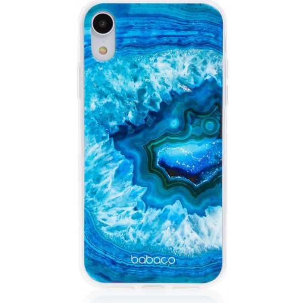 Pouzdro a kryt na mobilní telefon Pouzdro BABACO Apple iPhone 7 / 8 / SE 2020 - gumové - akvamarín