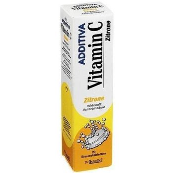 ADDITIVA VITAMIN C ZITRONE POR 1000MG TBL EFF 20