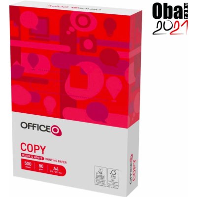 OFFICEO Copy A4 80 g/m2 500 listů – Zboží Živě