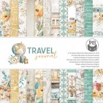 P13 Blok scrapbookových papírů Travel Journal, 15x15cm – Zboží Mobilmania