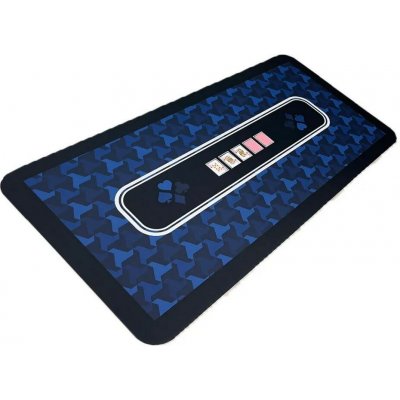 Prestige Podložka na poker pogumovaná modrá 180×90cm – Zboží Dáma