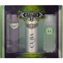 Cuba Green EDT 100 ml + voda po holení 100 ml + deospray 200 ml dárková sada