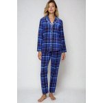 Triumph Dámské flanelové organic Boyfriend Fit fialové káro – Zbozi.Blesk.cz