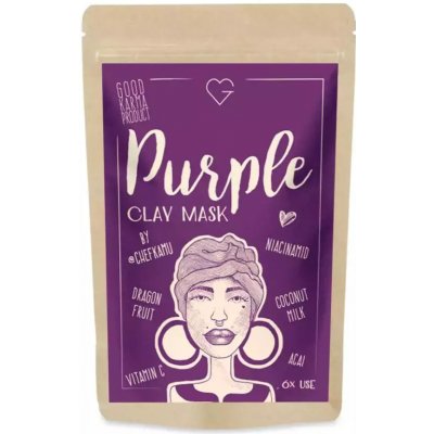 Purple Clay by Kamu Pleťová maska 30 g – Hledejceny.cz
