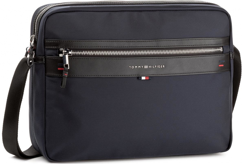 tommy hilfiger elevated messenger bag