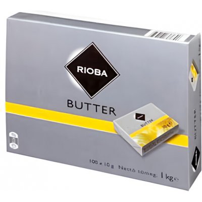 Rioba Máslo 100 x 10 g – Zboží Dáma