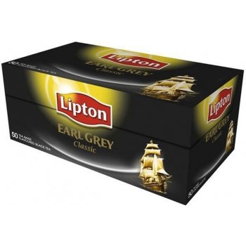 Lipton Earl Grey černý čaj 50 x 1,5 g