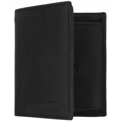 Tom Tailor pánská kožená peněženka Ron 7 CC černá