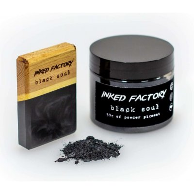 Inked Factory metalický pigment black soul 50 g – Hledejceny.cz