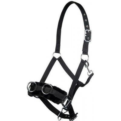 HKM Lonžovací obnosek s beránkem black – Sleviste.cz