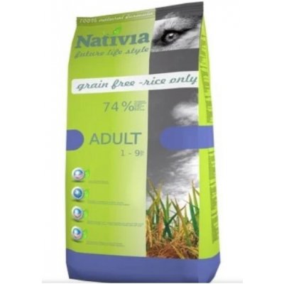 Nativia Adult mini Duck & Rice 15 kg