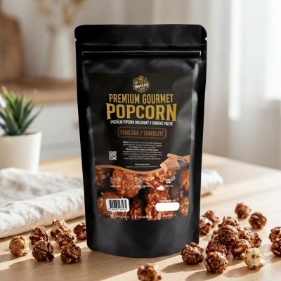 SnackAir Gourmet popcorn Čokoláda 100 g – Zboží Dáma