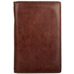 Lagen Kožená dokladovka V-260 hnědá – Zboží Živě