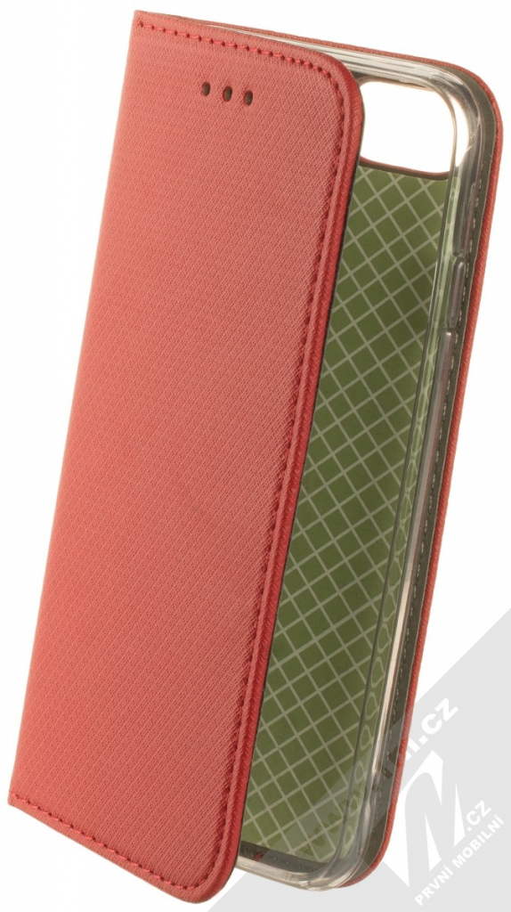 Pouzdro 1Mcz Magnet Book Apple iPhone 7, iPhone 8, iPhone SE 2020, iPhone SE 2022 červené