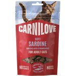 CARNILOVE Cat SOFT Snack Sardine enriched with Strawberry 50 g – Hledejceny.cz