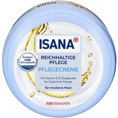 ISANA Tělový krém s vitaminem E 200 ml – Hledejceny.cz