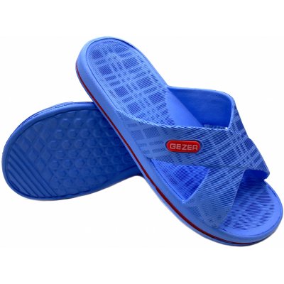 Gezer Pánské bazénové pantofle světle modré – Zboží Mobilmania