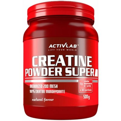Activlab Creatine Powder Super 5000 500 g – Zbozi.Blesk.cz
