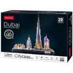 CubicFun 3D puzzle Dubai svítící 182 ks – Zboží Dáma