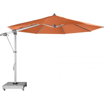 Zahradní výkyvný slunečník s boční tyčí Doppler EXPERT 350P, terakota DP438247T831 – Hledejceny.cz