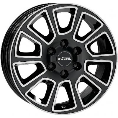 Rial TRANSPORTER 2 7,5x18 6x139,7 ET47 diamond black polished – Hledejceny.cz