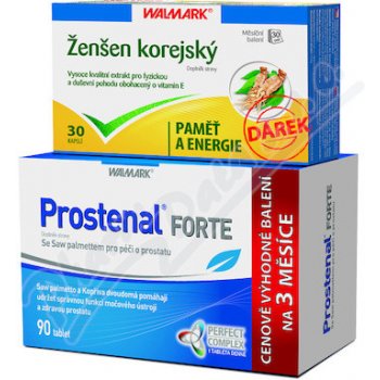 Walmark Prostenal Forte 90 tablet + Ženšen 30 tablet