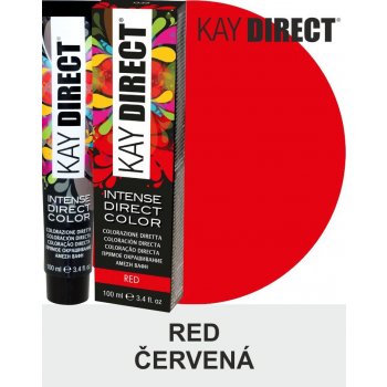 Kay Direct barva Red červená 100 ml