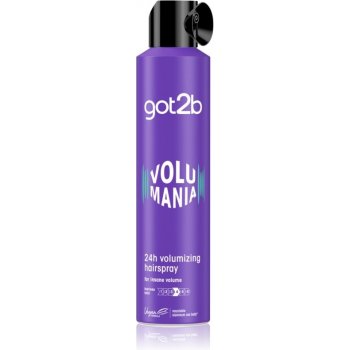 got2b Volumania lak na vlasy pro objem Dramatic Hold 4 (Bodifying Hairspray) 300 ml