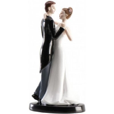 Svatební figurka na dort tanec 16cm Dekora – Zboží Mobilmania