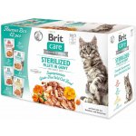 Brit Care Cat Sterilized Fillets in Gravy Healthy Rabbit 12 x 85 g – Sleviste.cz