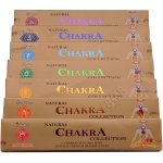 Ayurvedic Seven Chakra indické vonné tyčinky sada 7 x 15 g – Hledejceny.cz