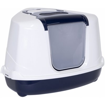 Magic Cat toaleta Jumbo s krytem roh 59 x 45 x 39 cm – Zboží Dáma