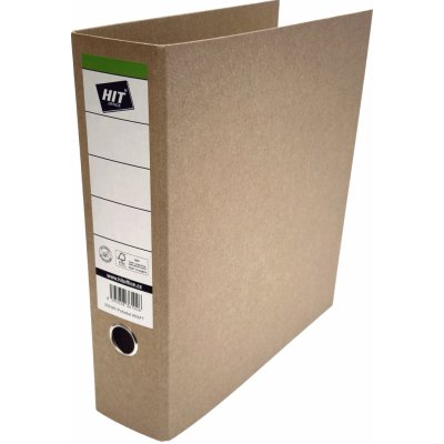 HitOffice Pořadač Ekonomik A4 7 cm pákový kraft – Zboží Živě