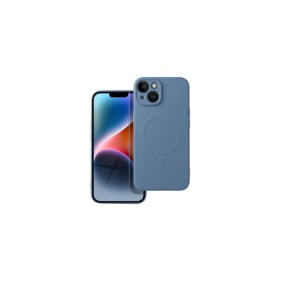 Pouzdro Jekod Silicone Mag Cover Apple iPhone 14 modré