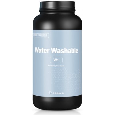 Shining3D Water Washable Resin W1 šedý 1kg