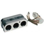 Lampa 12V 10A 2m Roztrojka s kabelem chrom