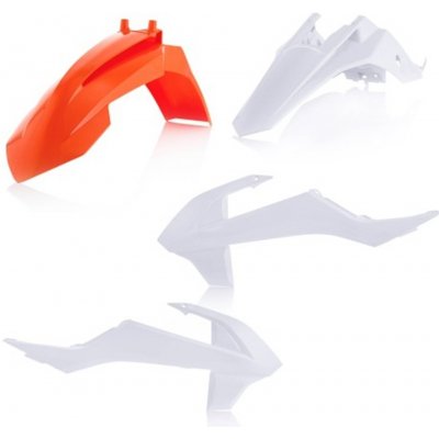 Acerbis plastový kit KTM SX 65 16/23 replica 23 bílá/ dle moto oranžová – Sleviste.cz