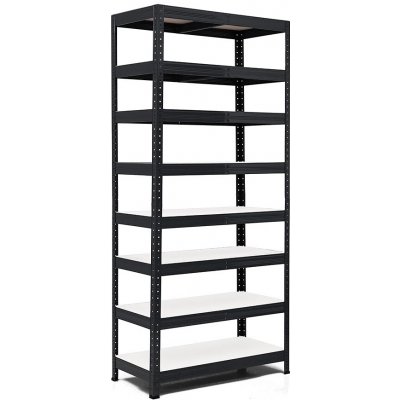 Trestles RH Regál 2200 x 900 x 600 mm 8 polic šedá – Zboží Mobilmania