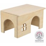 Trixie Dřevěný domek s rovnou střechou 28 x 16 x 18 cm např. morče – Hledejceny.cz