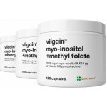 Vilgain Myo-inositol + metyl folát 120 kapslí – Hledejceny.cz
