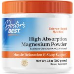 Doctor’s Best High Absorption Magnesium Powder 200 g – Hledejceny.cz