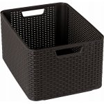 CURVER 205850 Úložný košík STYLE BOX - L - hnědý (03616-210) – Hledejceny.cz
