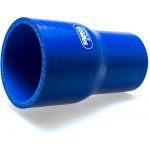Samco Sport silikonová rovná redukce s vnitřním průměrem 76 mm > 67 mm, barva: modrá – Zboží Mobilmania