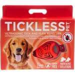 Tickless pet Ultrazvukový odpuzovač klíšťat a blech pro psy barvy orange 1 kus – Hledejceny.cz
