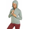 Dámská mikina Element dámská merino mikina Icebreaker Wmns 560 Realfleece al II LS ZH Moss